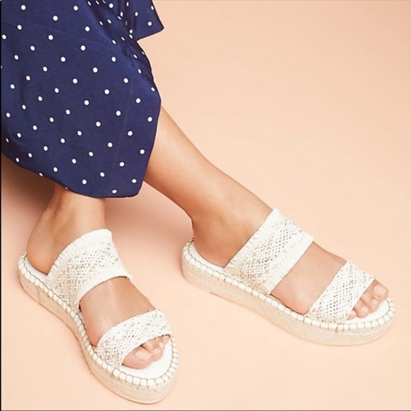 Anthropologie Shoes - *Like New* Anthropologie Anthro Slide Espadrille